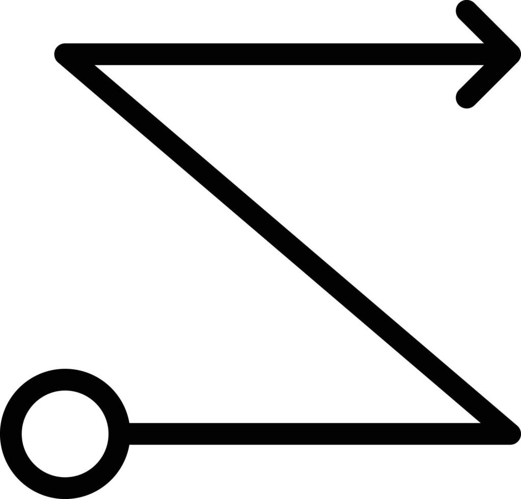 illustrazione vettoriale a zigzag su uno sfondo. simboli di qualità premium. icone vettoriali per il concetto e la progettazione grafica.