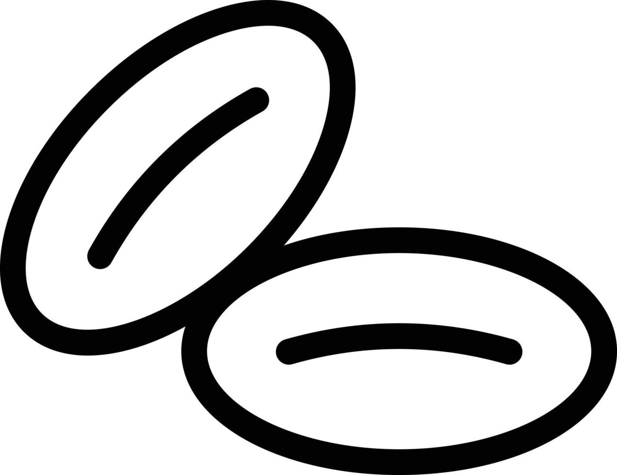 illustrazione vettoriale di fagiolo su uno sfondo. simboli di qualità premium. icone vettoriali per il concetto e la progettazione grafica.
