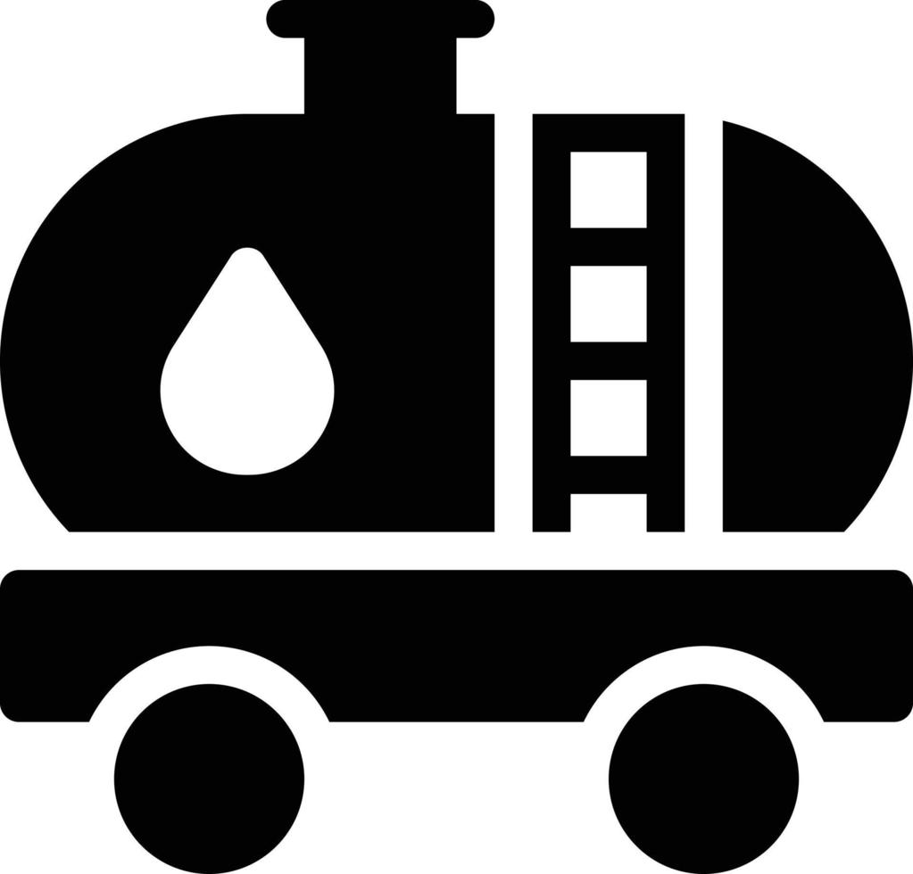 illustrazione vettoriale della petroliera su uno sfondo simboli di qualità premium icone vettoriali per il concetto e la progettazione grafica.