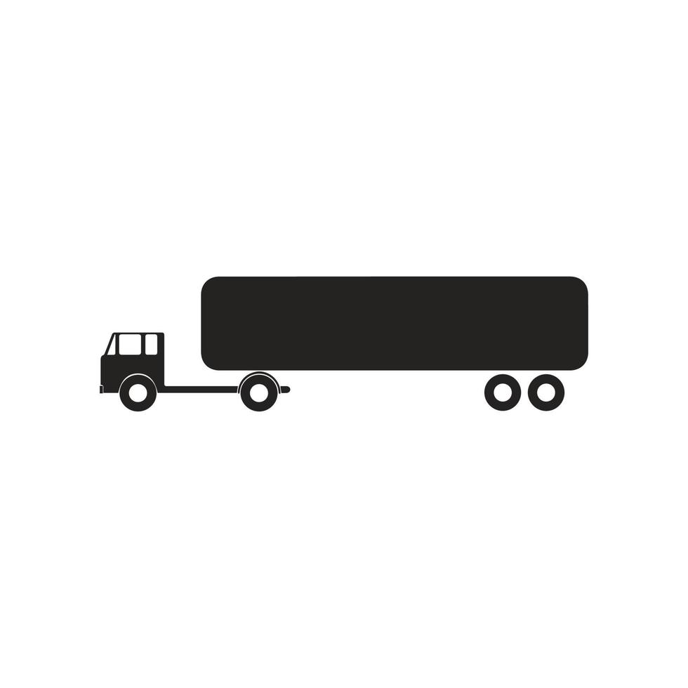 illustrazione dell'icona dell'auto del camion. il design vettoriale è molto adatto per loghi, siti Web, app, banner.
