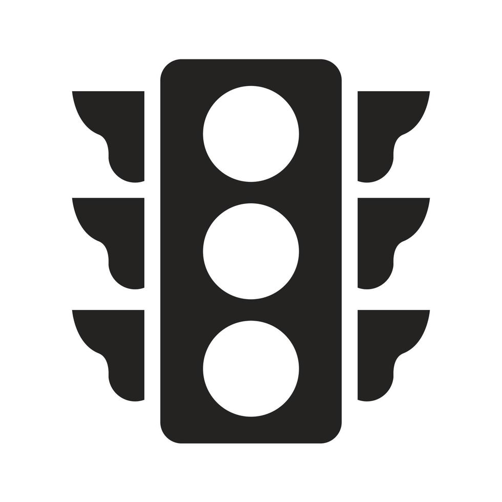 illustrazione del logo vettoriale dell'icona del segnale stradale. adatto per web design, logo, applicazione.