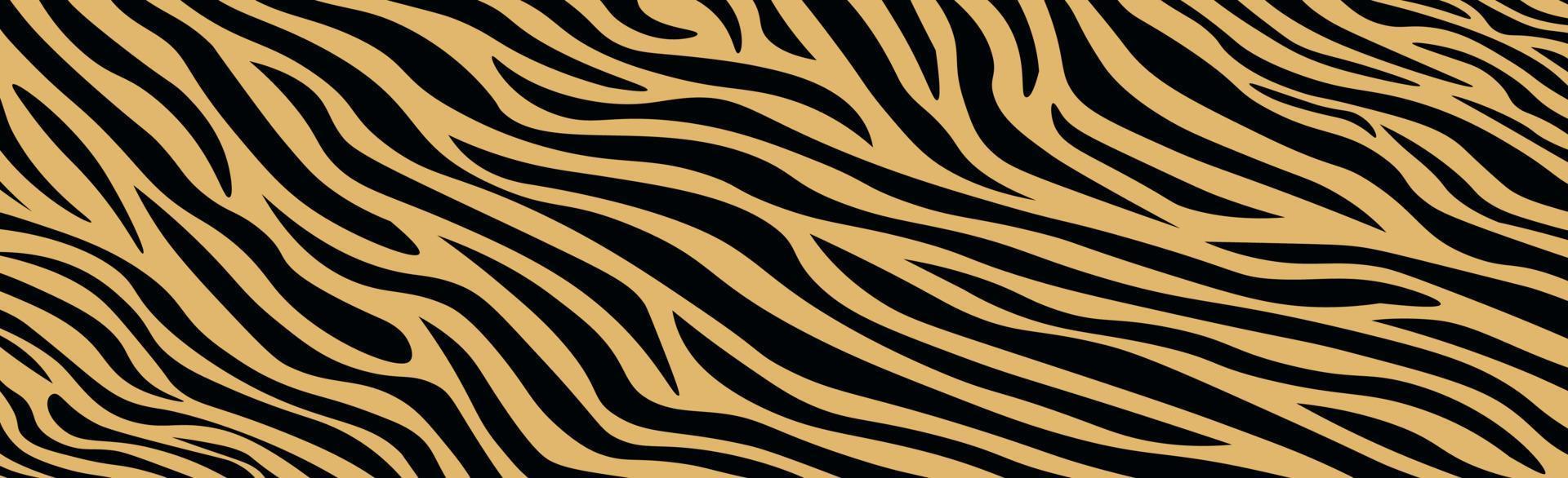 texture panoramica pelle di zebra insieme di linee caotiche - vettore