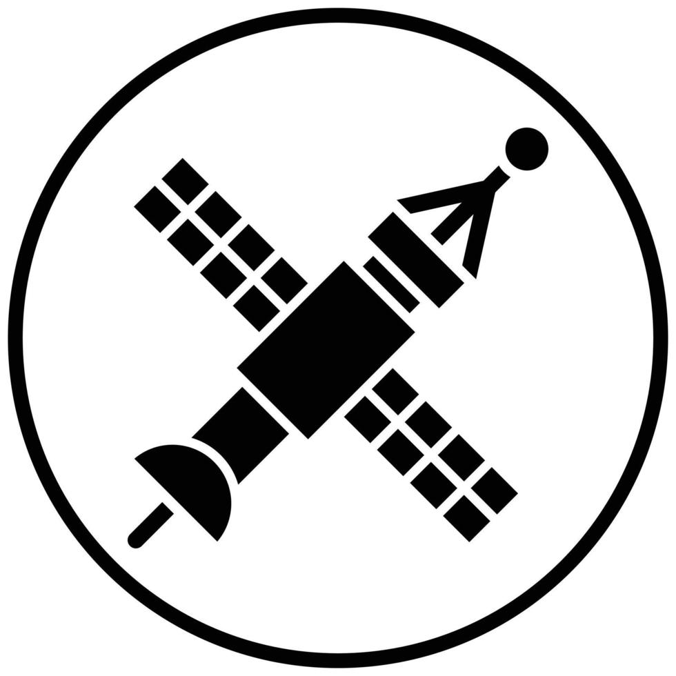 stile icona satellitare vettore
