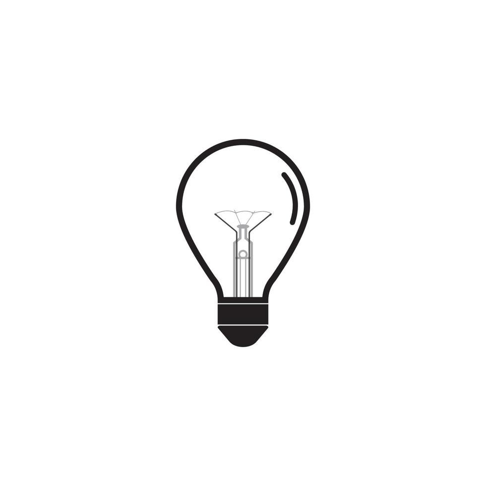 logo della lampadina. vettore