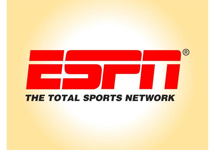 Grafica del logo ESPN vettore