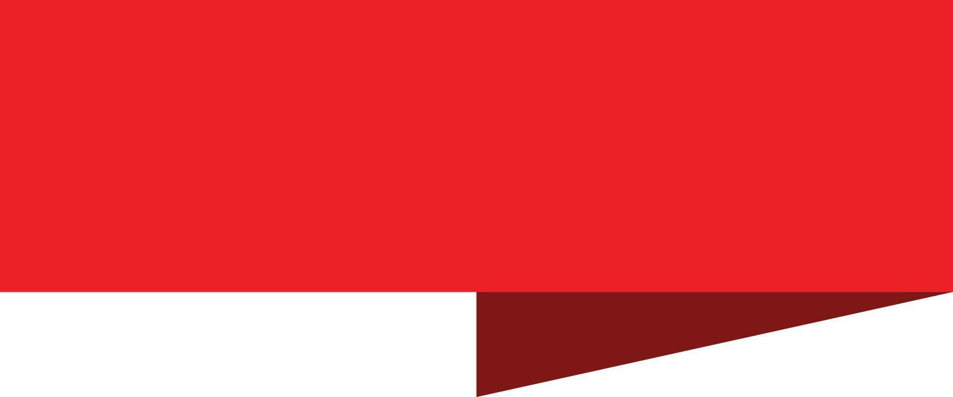 bandiera del nastro rosso. segno della bandiera del nastro rosso. simbolo del nastro rosso. vettore