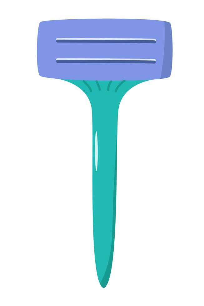 icona della macchina manuale per la rasatura in stile doodle. illustrazione vettoriale di una macchina da barba per capelli, un articolo per la casa per la cura della pelle del corpo elemento web isolato su bianco.
