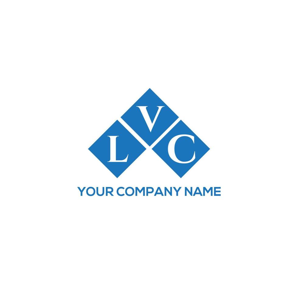 lvc lettera logo design su sfondo bianco. lvc creative iniziali lettera logo concept. disegno della lettera lvc. vettore