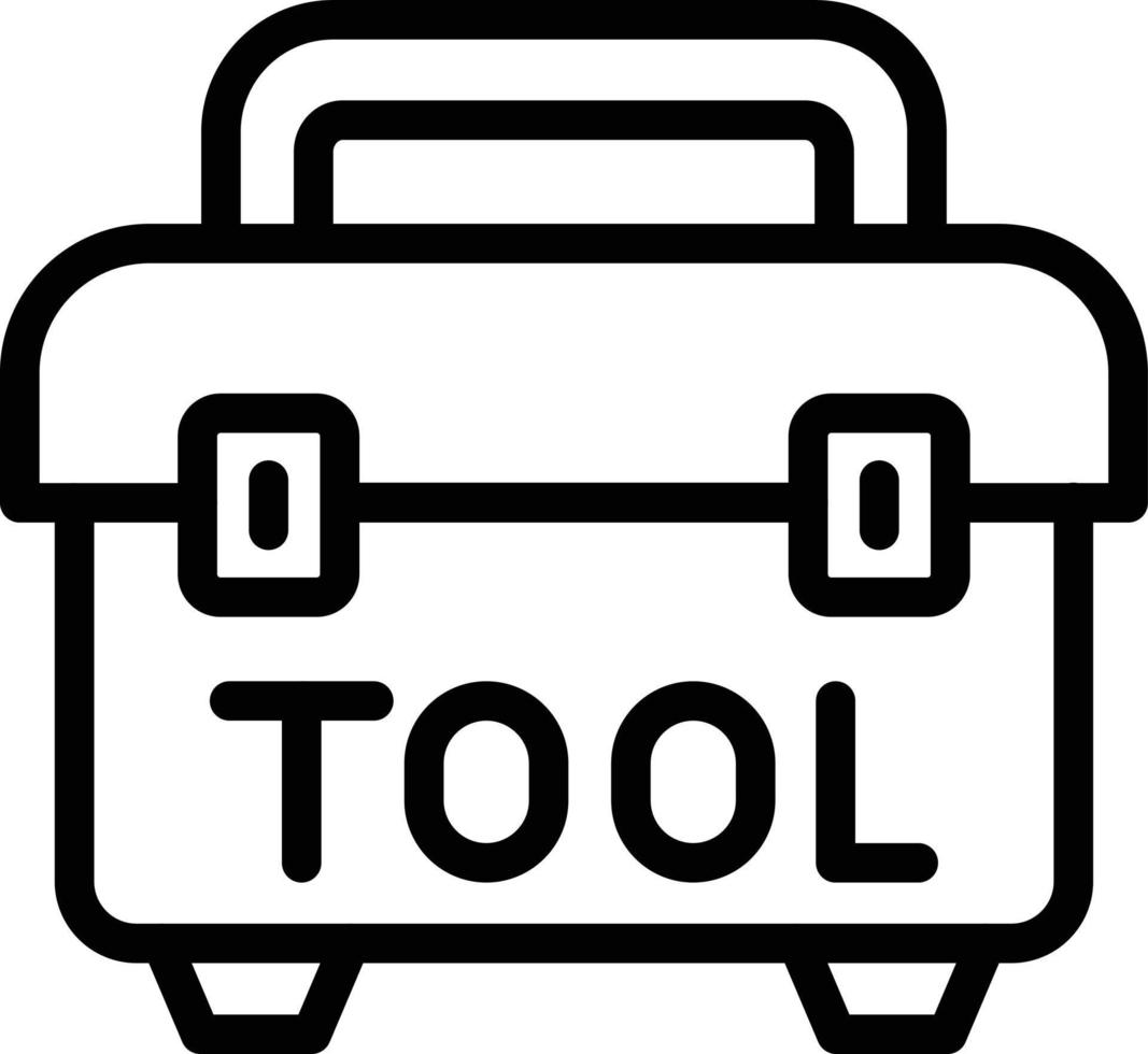 illustrazione del design dell'icona del vettore del kit di strumenti