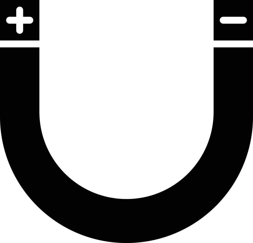 illustrazione del design dell'icona del vettore del magnete