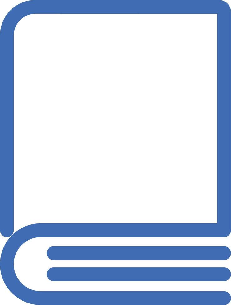 icona vettoriale isolata del libro che può facilmente modificare o modificare