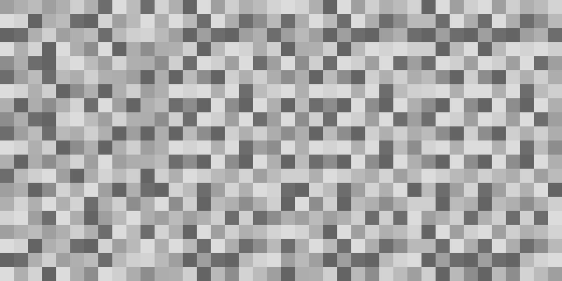 segno censurato dalla sfocatura dei pixel. sfondo grigio quadrato nel design del mosaico. illustrazione vettoriale astratta, effetto sfocato per la protezione del viso su foto e video. censura digitale per i contenuti