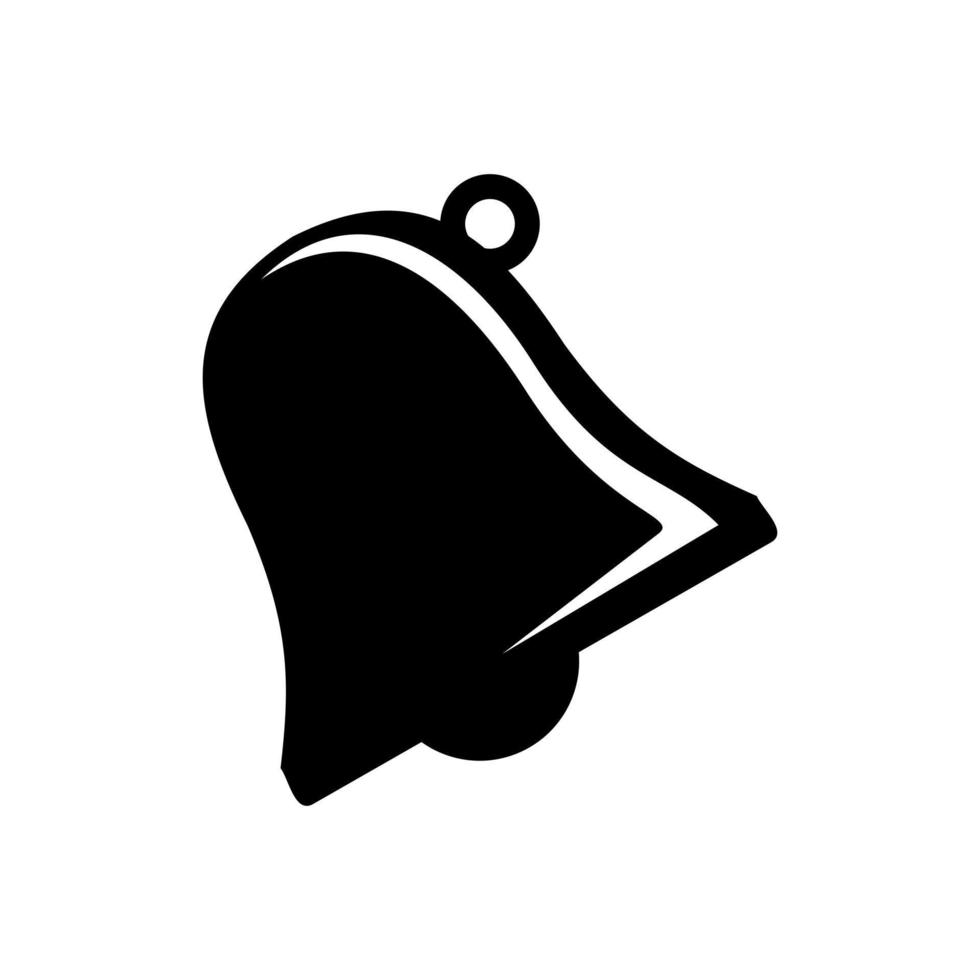 un'ispirazione per il logo del segno della campana. design piatto e modificabile con eps 10 . formato vettore