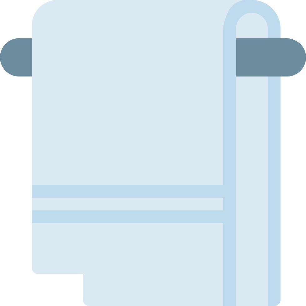 illustrazione vettoriale asciugamano su uno sfondo. simboli di qualità premium. icone vettoriali per il concetto e la progettazione grafica.