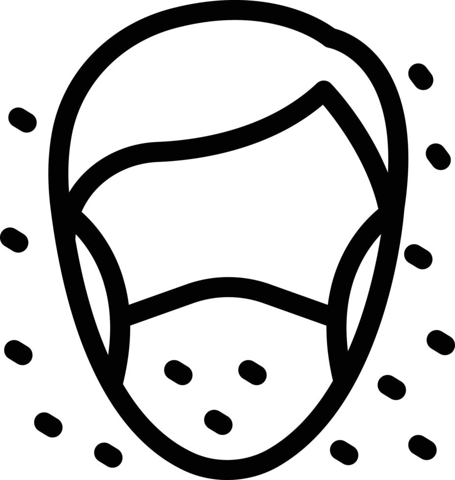 illustrazione vettoriale di polvere su uno sfondo. simboli di qualità premium. icone vettoriali per il concetto e la progettazione grafica.
