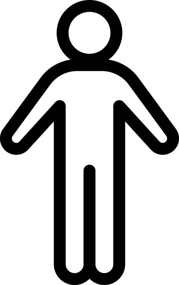 illustrazione vettoriale umana su uno sfondo. simboli di qualità premium. icone vettoriali per il concetto e la progettazione grafica.