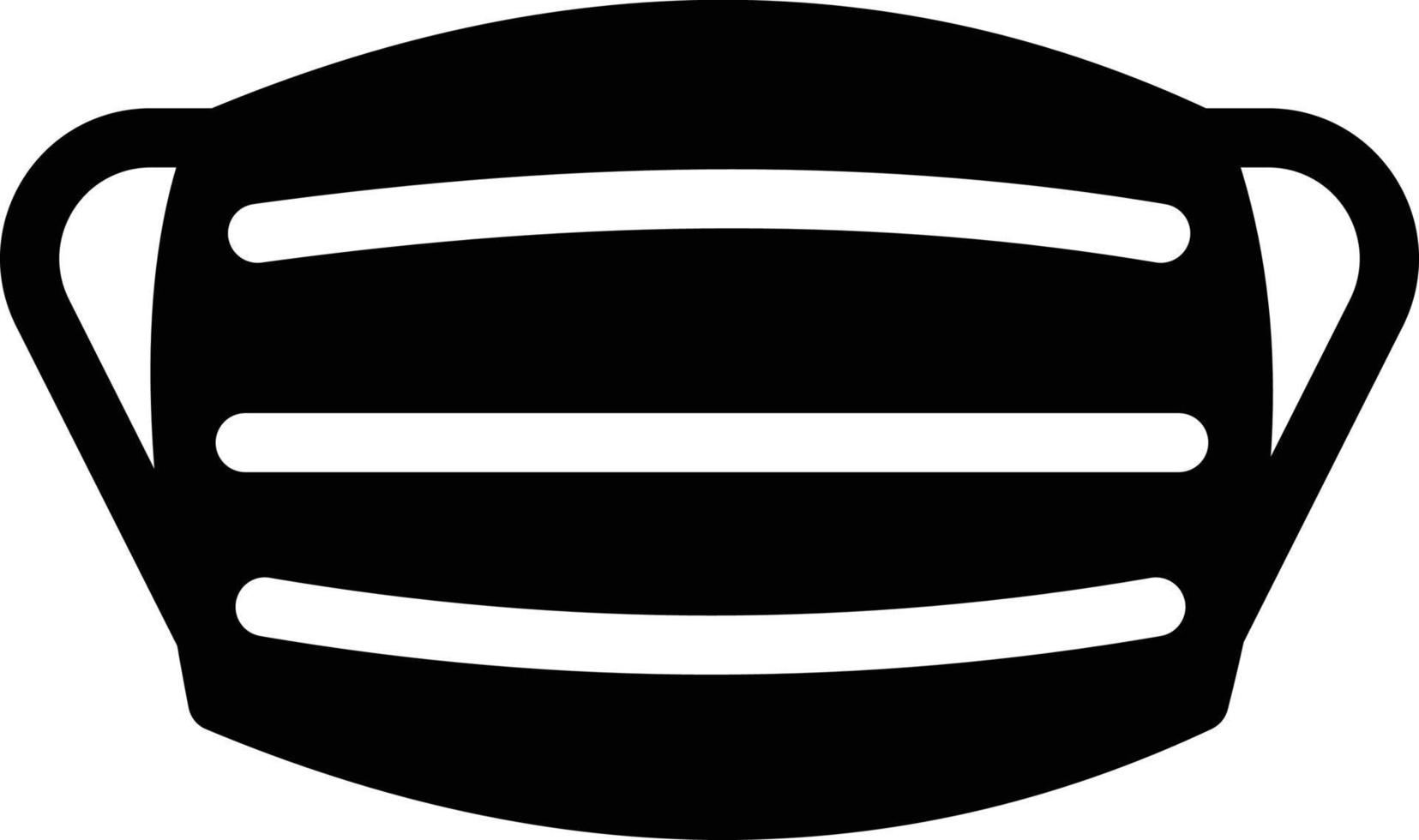 maschera illustrazione vettoriale su uno sfondo simboli di qualità premium. icone vettoriali per il concetto e la progettazione grafica.