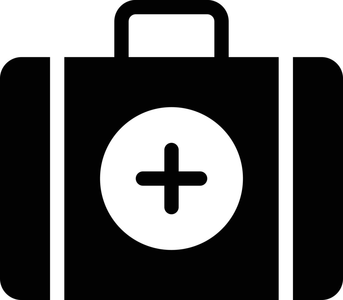illustrazione vettoriale del kit medico su uno sfondo. simboli di qualità premium. icone vettoriali per il concetto e la progettazione grafica.