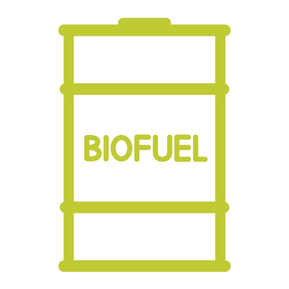 barile con biocarburanti. concetto di energia da biomassa. barile con carburante ecologico. risorse sostenibili alternative. energia rinnovabile vettore
