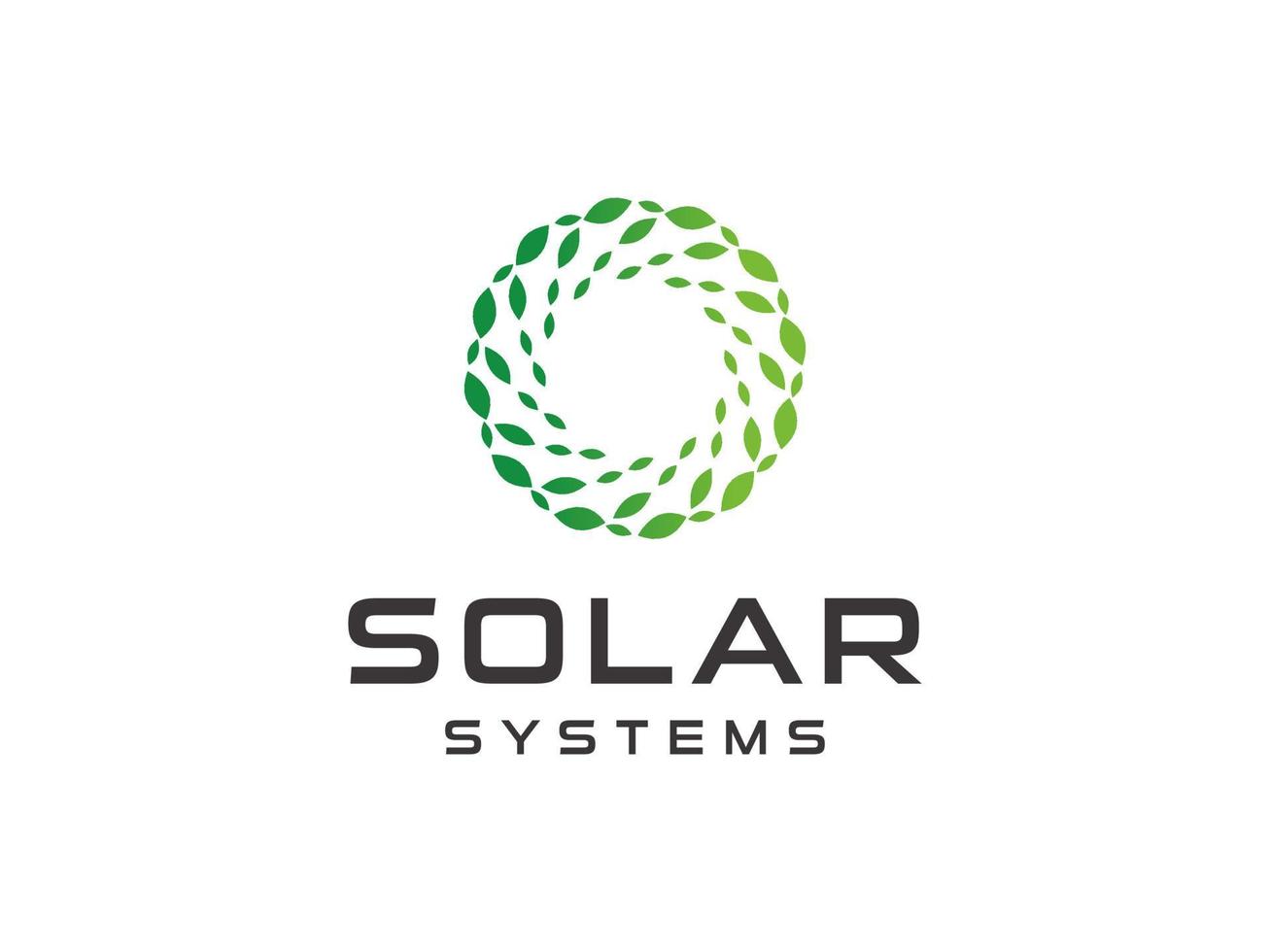 il logo dell'energia solare progetta il vettore, il logo dell'energia solare vettore