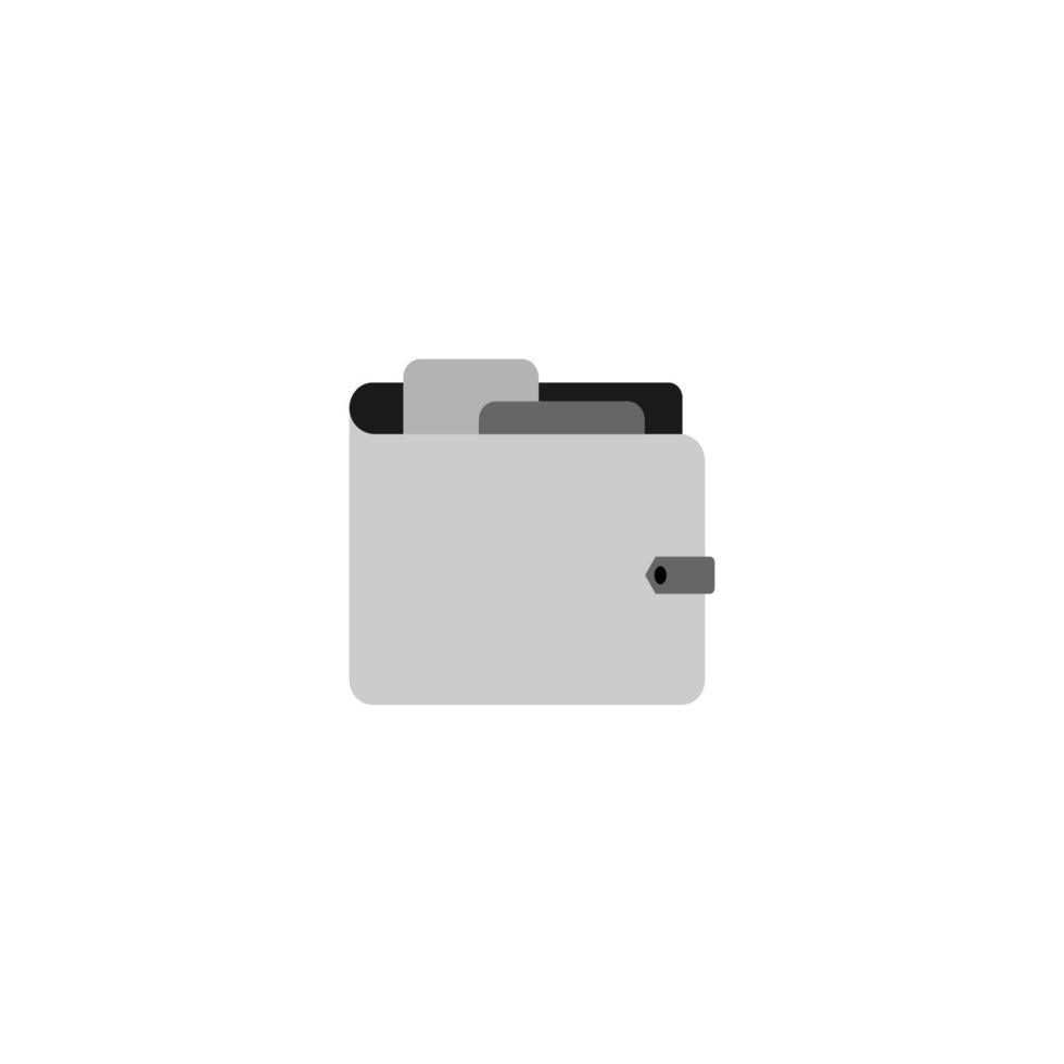 disegno dell'illustrazione di vettore dell'icona del portafoglio
