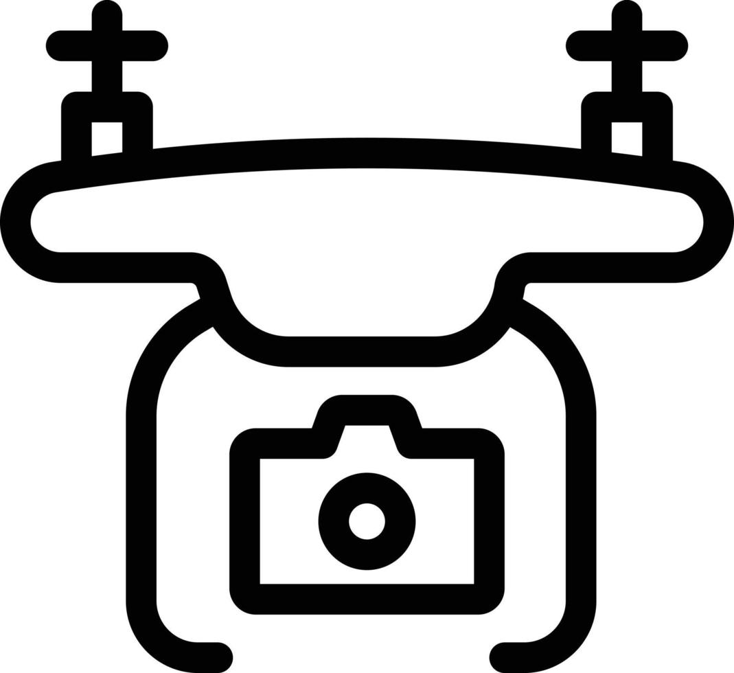 illustrazione vettoriale del drone su uno sfondo. simboli di qualità premium. icone vettoriali per il concetto e la progettazione grafica.
