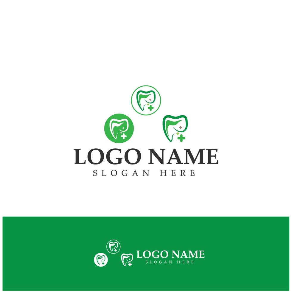 logo dentale design template.creative logo dentista. logo vettoriale della clinica dentale.