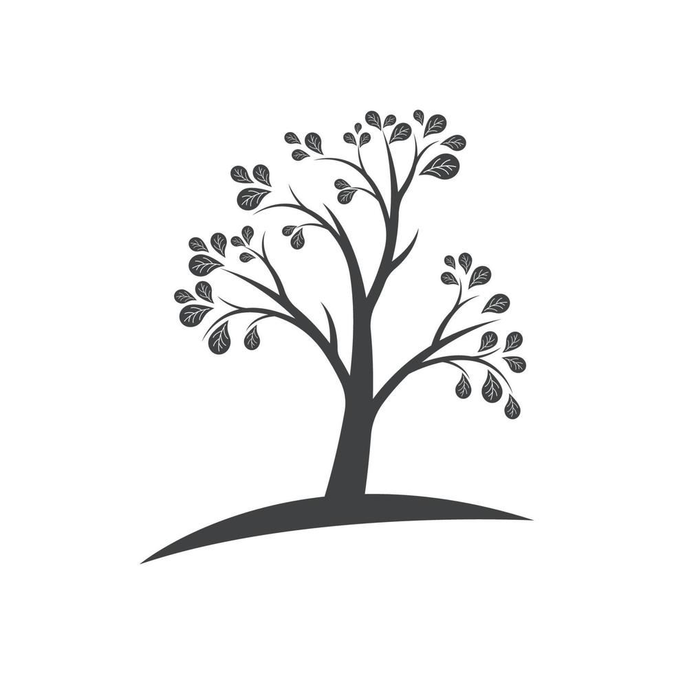 vettore di logo di ecologia dell'albero