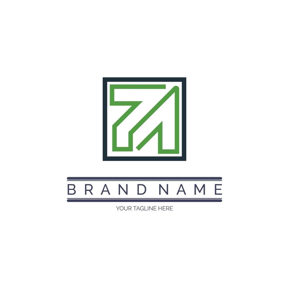 vettore di progettazione del modello di logo del profilo del cursore a freccia per il marchio o l'azienda e altro