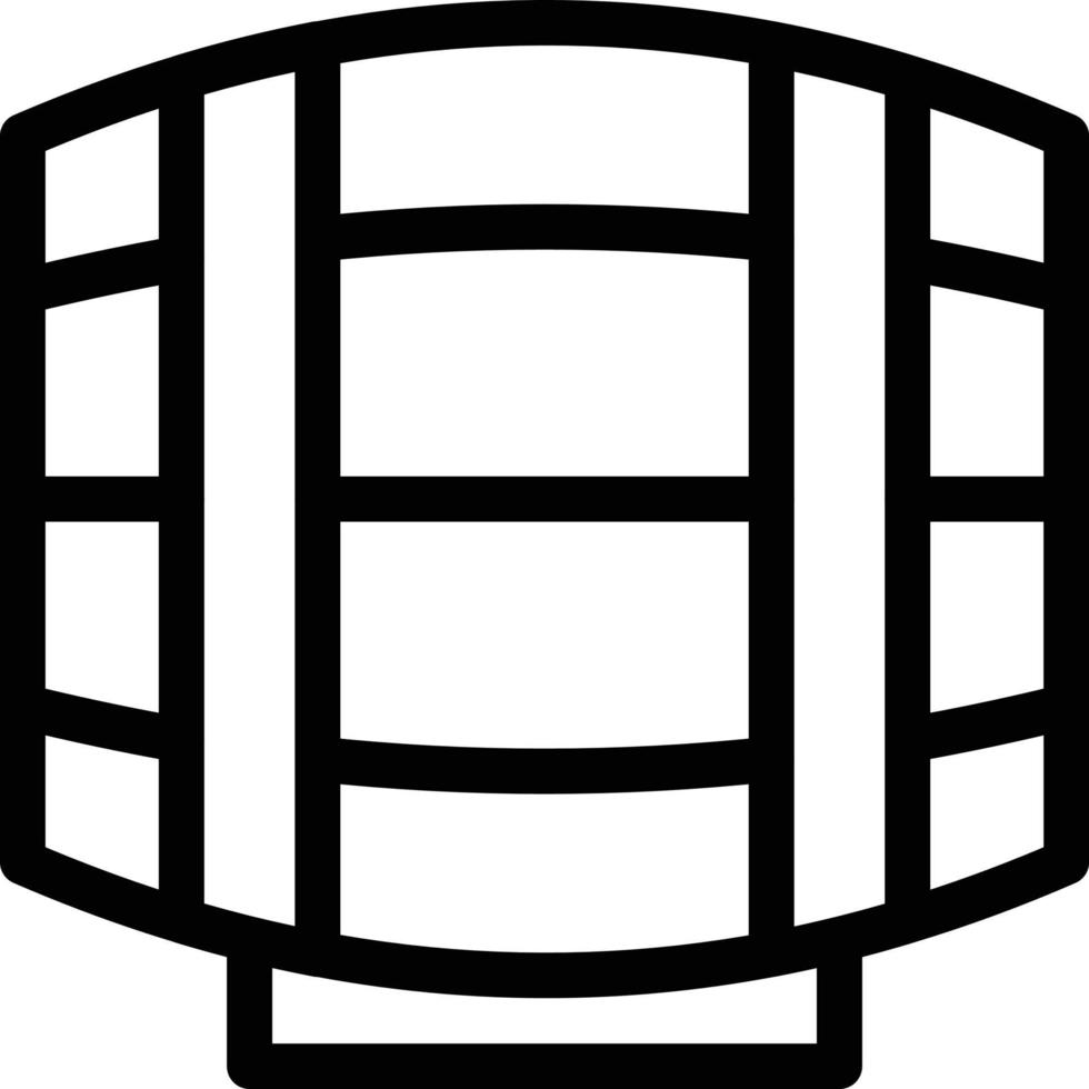 illustrazione vettoriale del barilotto di alcol su uno sfondo simboli di qualità premium. icone vettoriali per il concetto e la progettazione grafica.