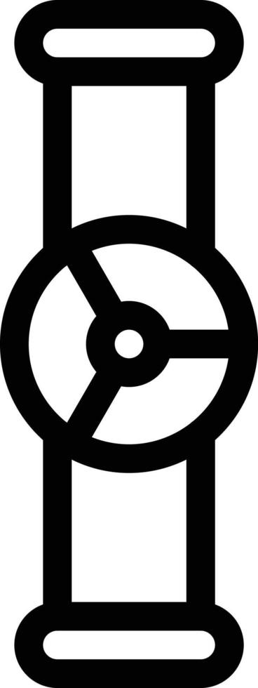 illustrazione vettoriale della valvola su uno sfondo. simboli di qualità premium. icone vettoriali per il concetto e la progettazione grafica.