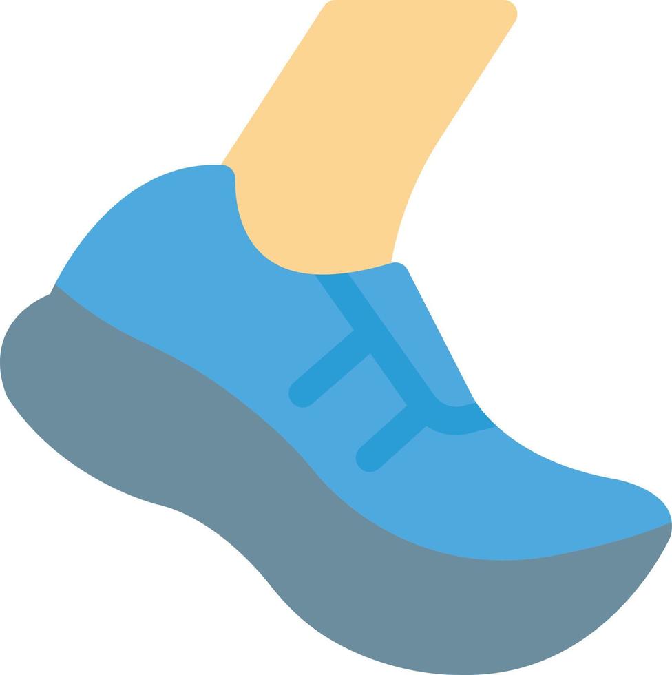 illustrazione vettoriale di scarpe sportive su uno sfondo. simboli di qualità premium. icone vettoriali per il concetto e la progettazione grafica.