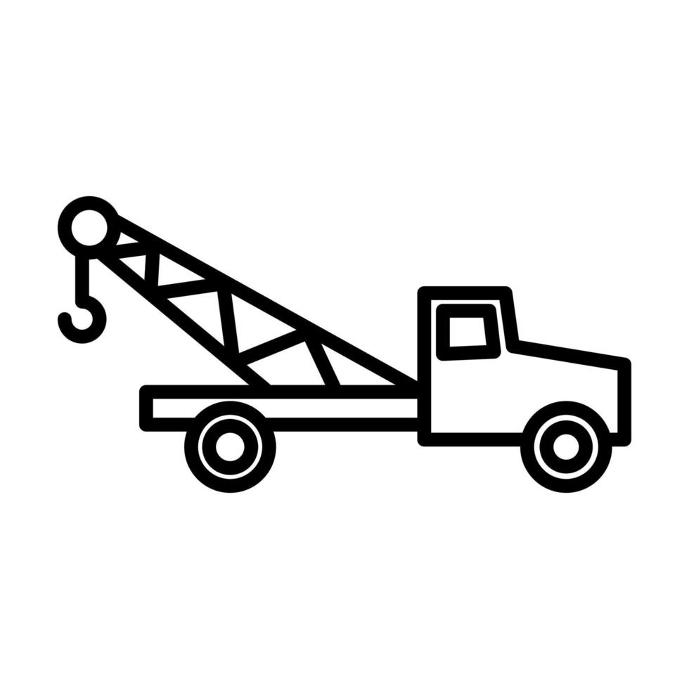 illustrazione grafica vettoriale dell'icona del camion