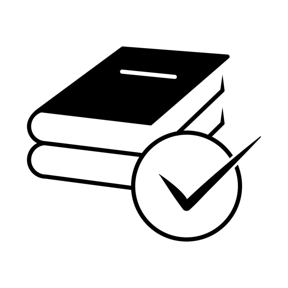 illustrazione grafica vettoriale dell'icona del libro