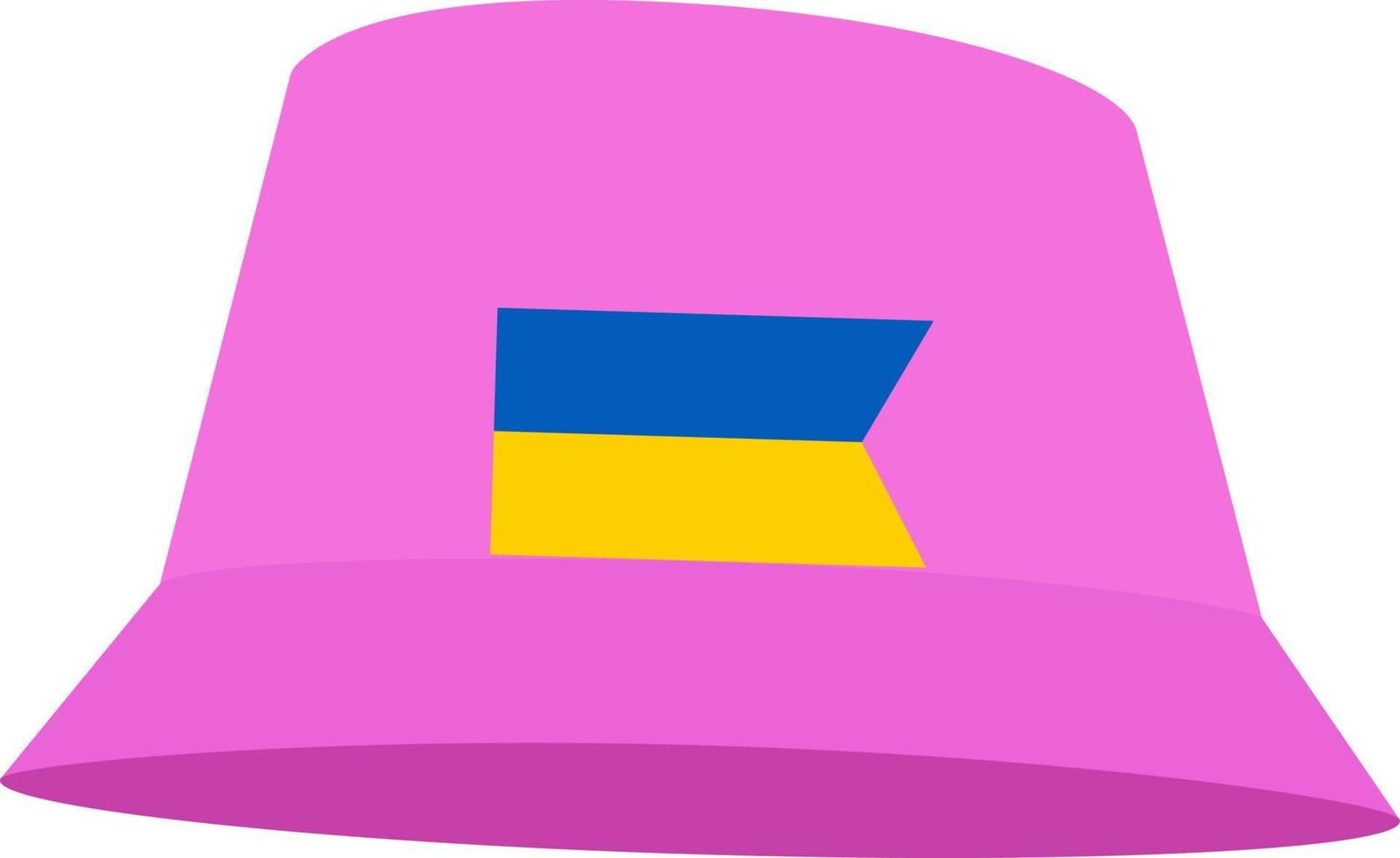 panama rosa, il simbolo dell'ucraina. vettore
