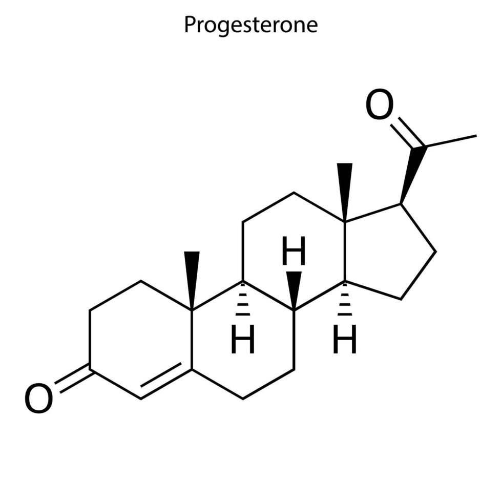 molecola di formula scheletrica vettore