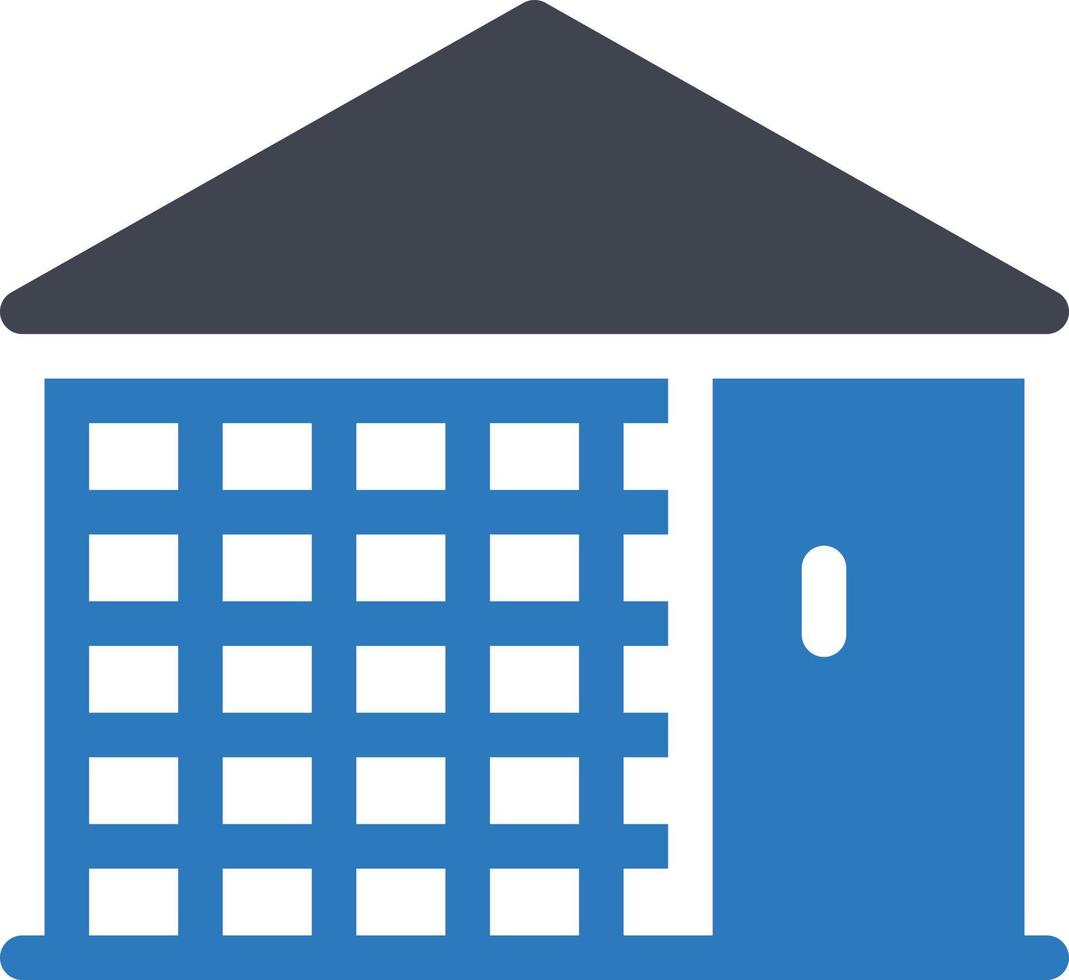 illustrazione vettoriale del rifugio domestico su uno sfondo. simboli di qualità premium. icone vettoriali per il concetto e la progettazione grafica.