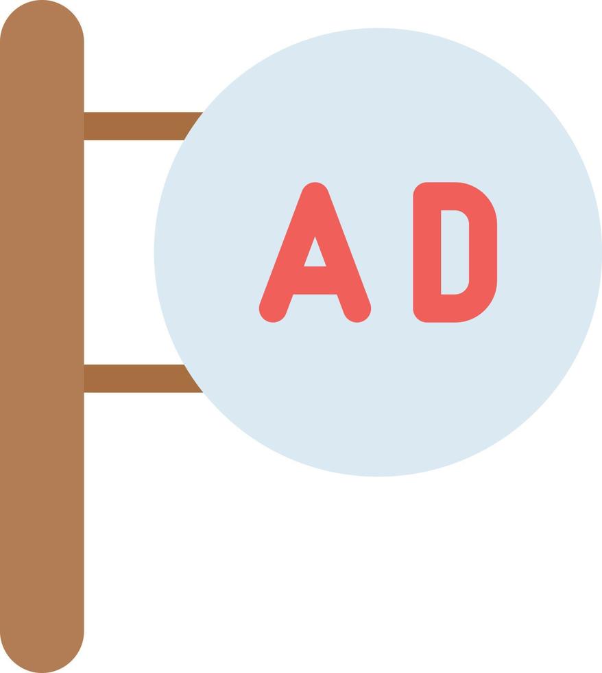 illustrazione vettoriale della scheda pubblicitaria su uno sfondo. simboli di qualità premium. icone vettoriali per il concetto e la progettazione grafica.