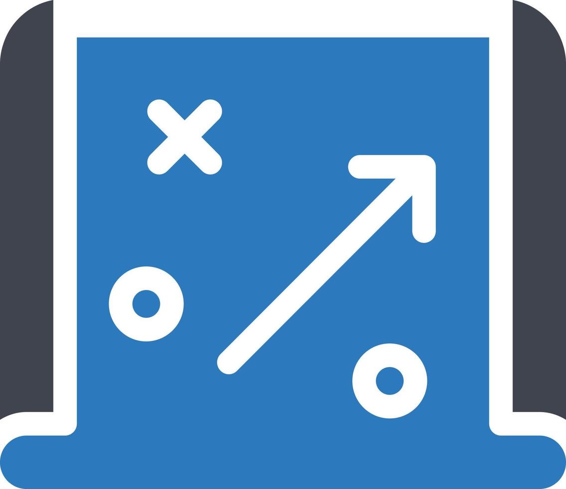 illustrazione vettoriale di strategia su uno sfondo. simboli di qualità premium. icone vettoriali per il concetto e la progettazione grafica.
