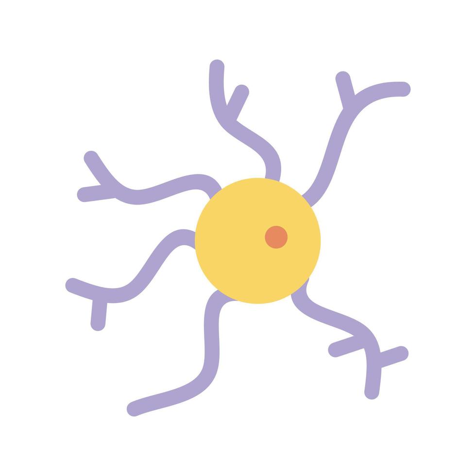 icona della linea neuronale vettore