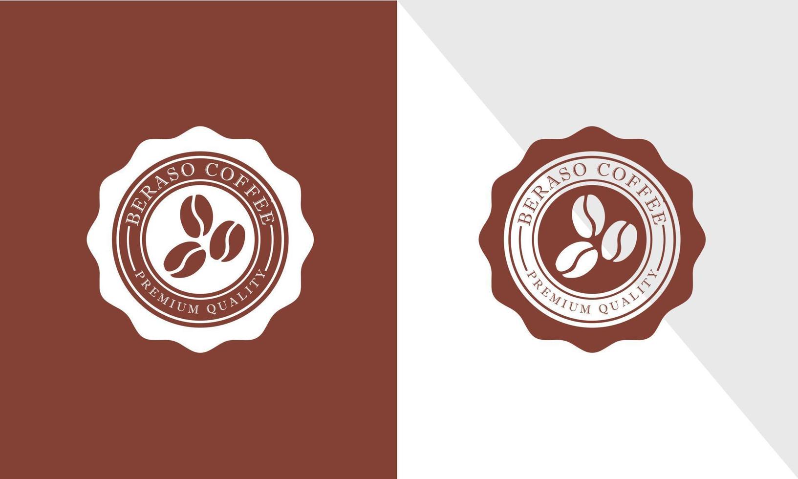 elemento del modello vettoriale di design del logo del caffè. raccolta di loghi per caffetterie, bar e ristoranti. illustrazione vettoriale. hipster e stile retrò. vettore di disegno