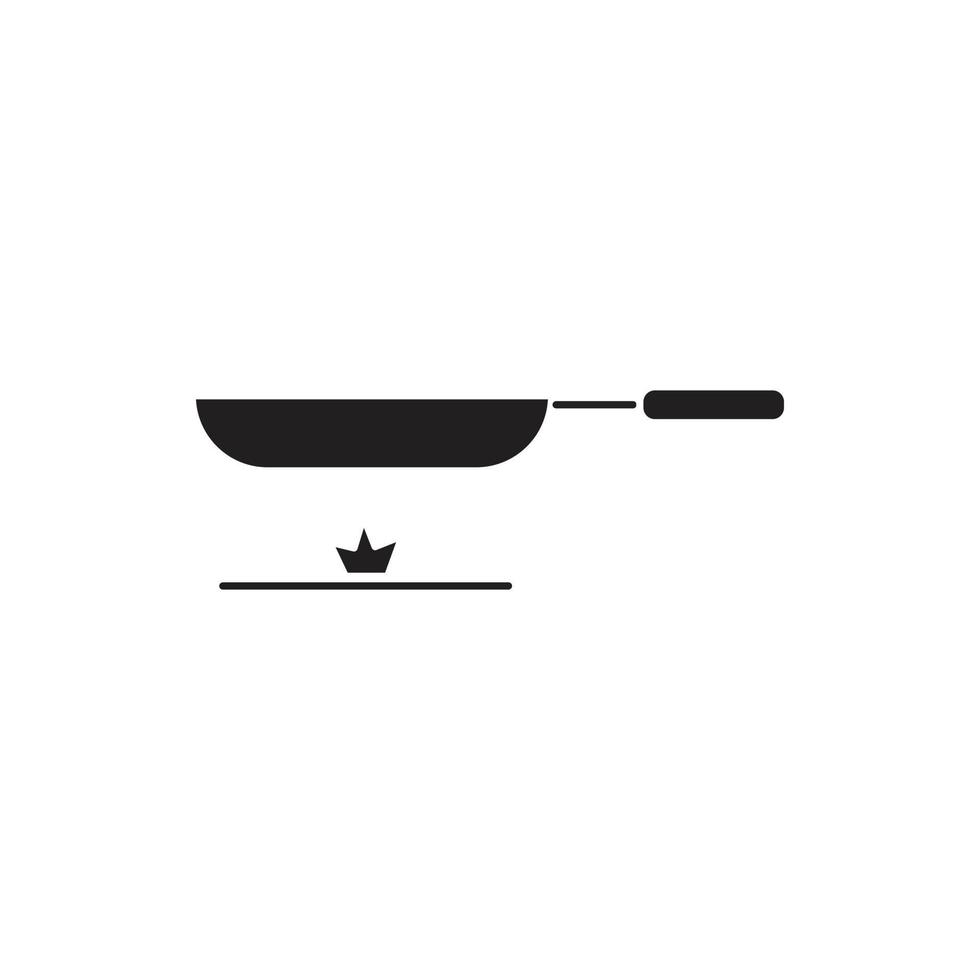 vettore di stoviglie per la presentazione dell'icona del simbolo del sito Web
