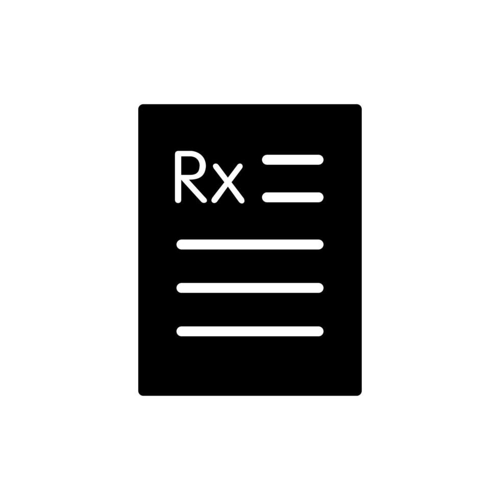 illustrazione grafica vettoriale dell'icona rx