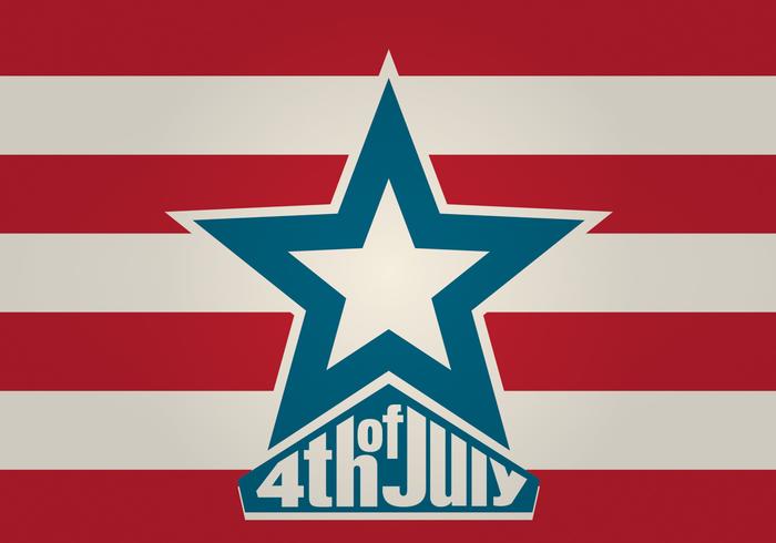 4th of July Vector Background