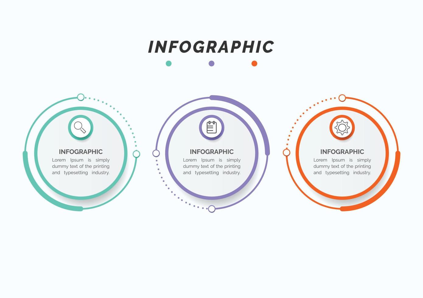 visualizzazione dei dati aziendali. diagramma di processo. elementi astratti di grafico, diagramma con 4 passaggi, opzioni, parti o processi. modello di business vettoriale infografica, design, vector,2,3,4,5,6,