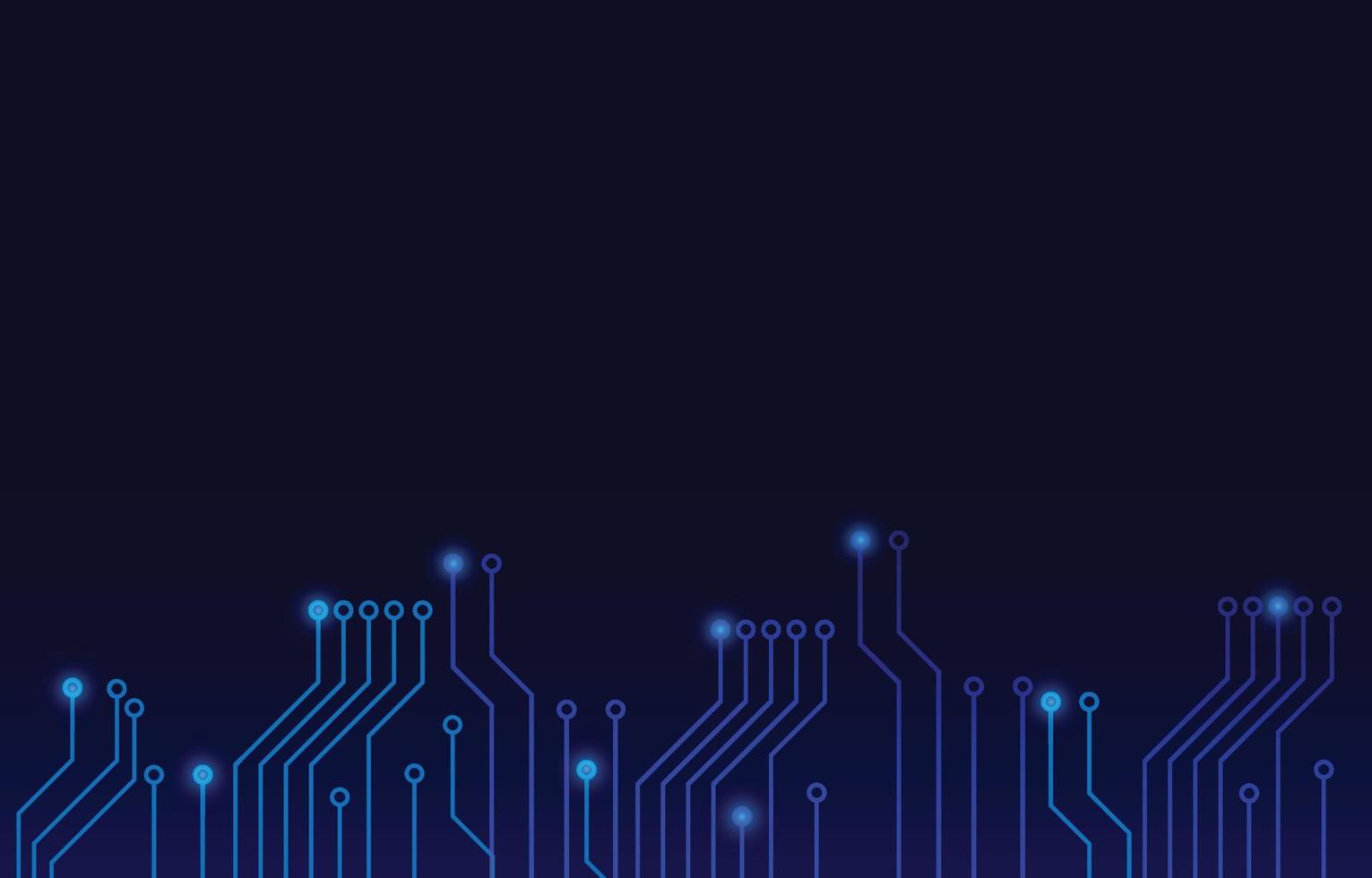 circuito di collegamento punti e linee.sfondo astratto.tecnologia delle molecole con forme poligonali, struttura di connessione. visualizzazione di grandi dati, design futuristico di illustrazione vettoriale