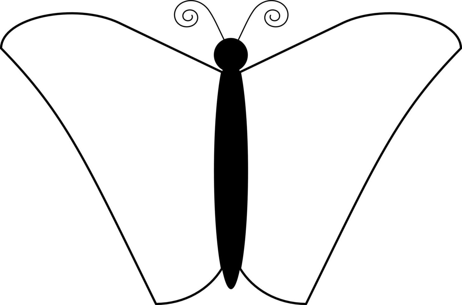 icona vettore farfalla