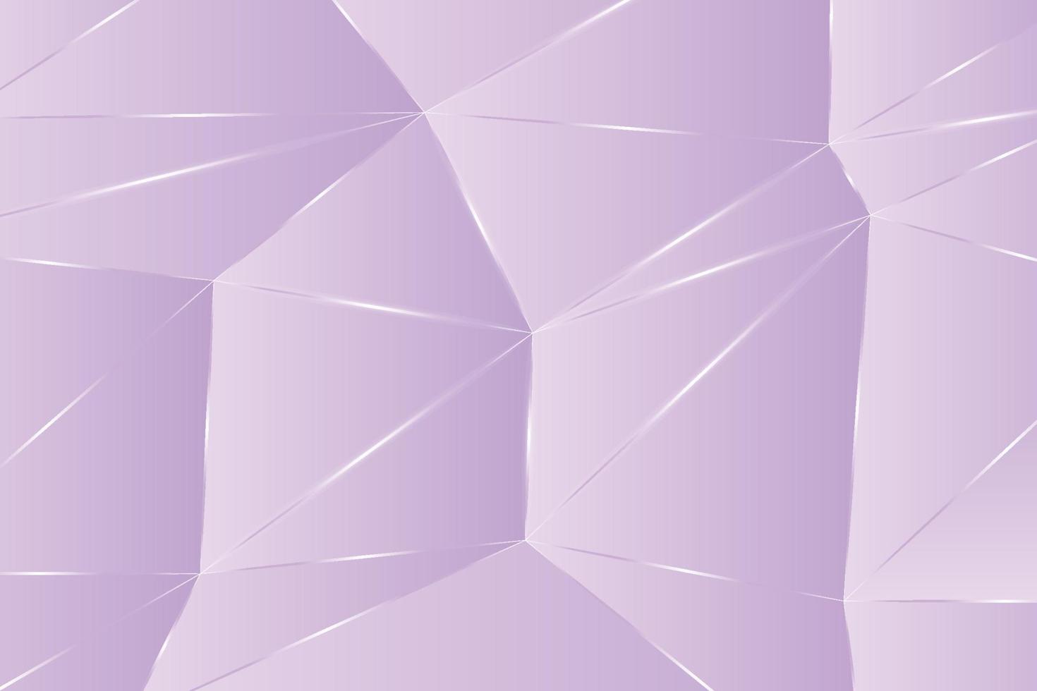 struttura geometrica lilla con sfondo sfumato linee di contorno. illustrazione astratta del poligono di lusso per carta, app, web e presentazione vettore