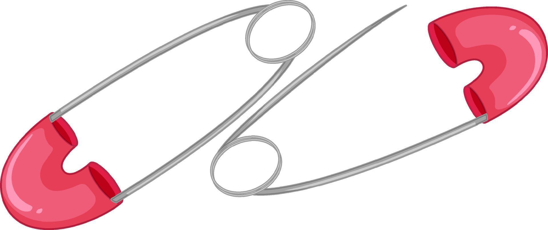 pin distintivo isolato su sfondo bianco vettore