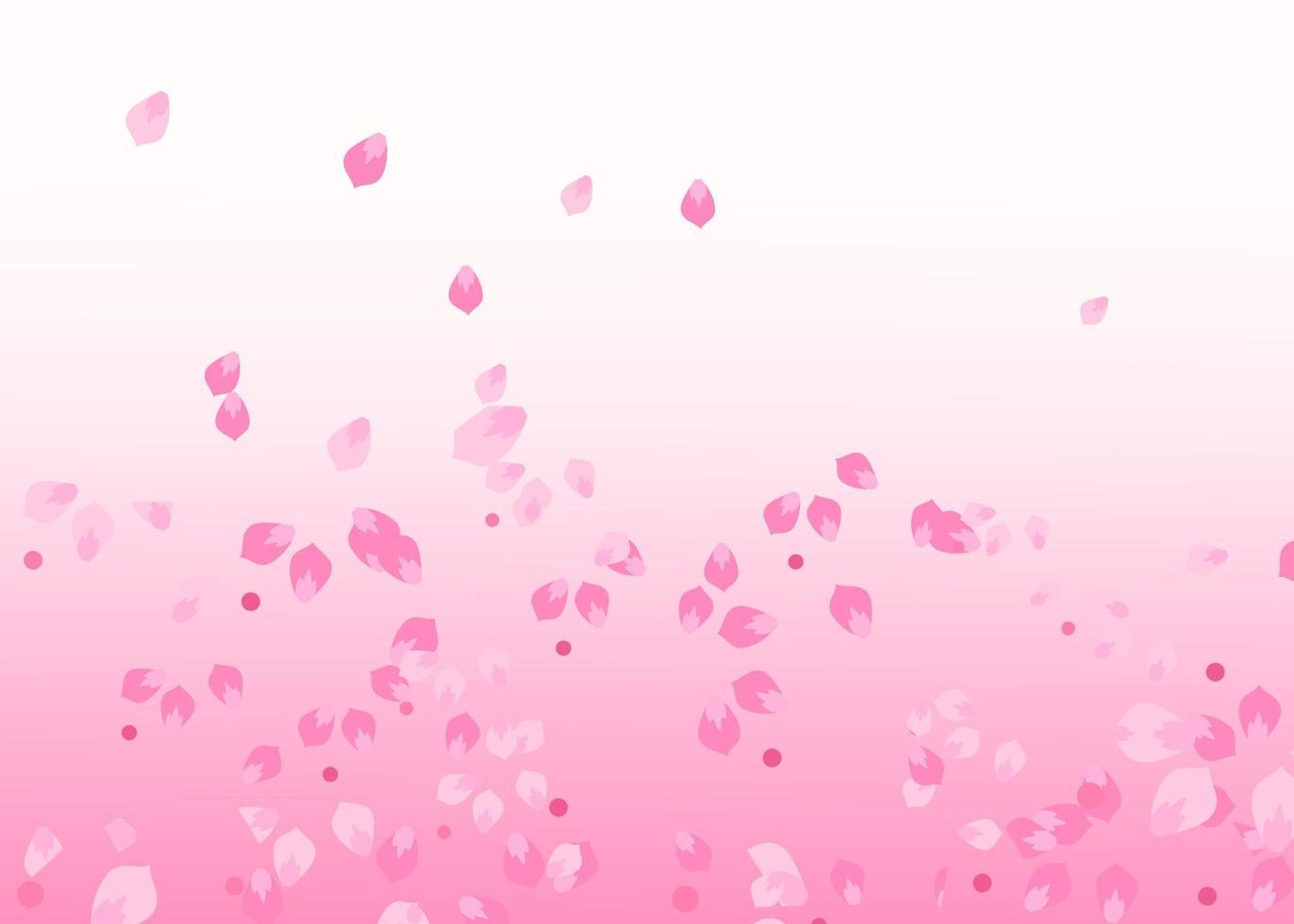 sfondo di fiori di sakura vettore